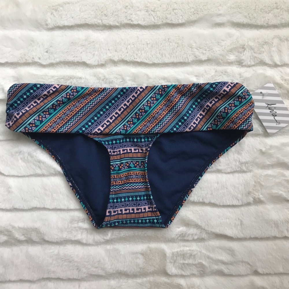 Kirra Foldover Bikini Bottoms - Size S (NWT)
